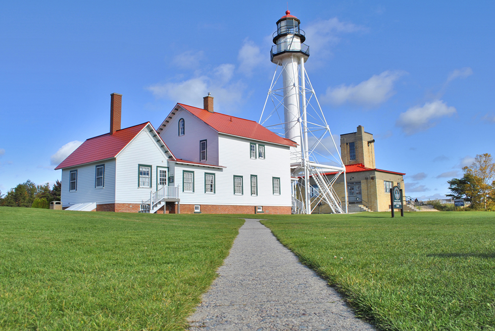 Lighthouse along Lake Superior